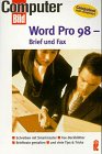 Word Pro 98. Brief und Fax