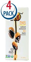 Theo Chocolate Organic Bar Chocolate Salted Almond -- 3 oz Each  Pack of 4B00CPYF81U 