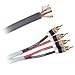 Monster M Series M1.4s Mlock Master Pin Biwire Center Channel Speaker Cable (10 ft. piece)
