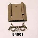 Door Parts: Bottom / Sweep, Snap In, 2 Barbs @ 1-3/16, Tan