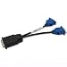 Electronics : BRAND NEW DELL 0G9438 G9438 SPLITTER CABLE LFH59 TO DUAL VGA