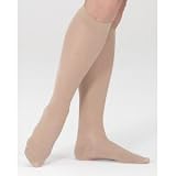 Mediven Plus, Knee-High With Top Band, 20-30mmHg, Open Toe, Compression Stocking, Beige, III