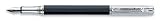 Caran D'ache Varius Metrub, silver plated, rhodium coated Extra Fine Point Fountain Pen - CA-4490996