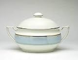 Noritake 7392419 Imperial Baroque - Centura Blue Covered Vegetable Dish 46-oz.