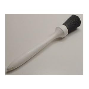 Grease Brush, Black Bristles, 1-1 4 Dia. by Braun Brush