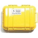 Pelican 1020 Watertight Hard Micro Case with Rubber Liner - Yellow
