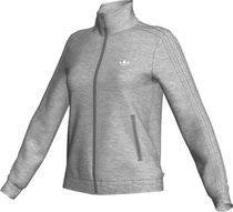 adidas Damen Jacke BASIC FLEECE grau 40