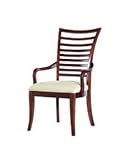 Stanley Furniture Hudson Street Fabric Arm Chair in Warm Cocoa Finish (Set  ....