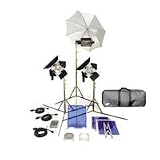 Lowel TO GO 98 Omni/Tota Kit, Quartz Lighting Outfit, with LB-35 Soft Case