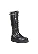 Demonia V-Creeper-582, Men's 2 Inch Platform Zippered Vegetarian Creeper Boot