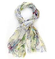 Per Una Island Floral Scarf