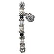 Onyx/Crystal/Fresh Water Pearl Prayer Box Bracelet