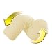 Twist Neck Pillow- Flexible Support Pillow, Twist Travel Contour Pillow