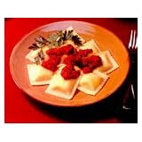 Gourmet Pasta Cheese Fresh Fontina Cheese and Prosciutto Ravioli 24 ct.Medium Square 2 ... by Pastacheese