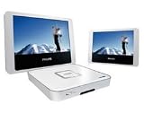 Philips PET712/05 Twin Screen Portable DVD Player 7 with Car Mount and Car Adpater