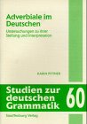 Adverbiale im Deutschen - Karin Pittner