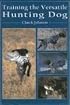 Training the Versatile Hunting Dog