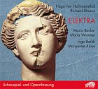 Elektra. Schauspiel und Opernfassung. 3 CDs. [Audiobook]