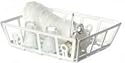 Filled Dish Drainer Rack