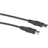 Philips Accessories #PC1421 6' Black USB AB Cable