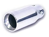 3A Racing 62-2418 Stainless Exhaust Tip Round Bolt-On Truck 3 Inlet X 9