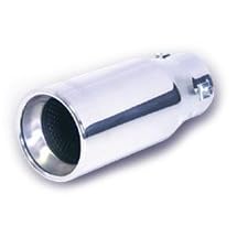 3A Racing 62-2418 Stainless Exhaust Tip Round Bolt-On Truck 3