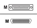 APC - Printer cable - DB-25 (M) - 36 PIN Centronics (M) - 3 m
