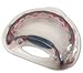 Rhythm Tech RT Pro 31 Tambourine, Red/Black, Brass Jingles