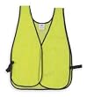 Condor 1YAC5 Safety Vest, Non Reflective, Poly, Lime
