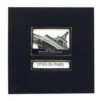 C.R. Gibson 13-Inch Photo Album, Jet Black