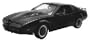 1983 Knight Rider KITT diecast model car 1:18 scale die cast by Ertl
