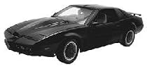 1983 Knight Rider KITT diecast model car 1:18 scale die cast by Ertl