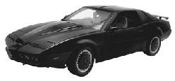 1983 Knight Rider KITT diecast model car 1:18 scale die cast by Ertl