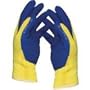 Weston KevlarR Cut-Resistant Gloves - Yellow & Blue (Medium)