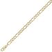 9ct Yellow Gold Premium 3+1 Figaro Chain- 20 Inch / 51cm