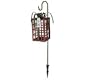Metal Giftbox Candle Holder w/stake by Valerie