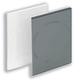 DVD Storage Cases,Holds Literature/Cover Sheet Slim,5/PK,BK, Sold as 1 each