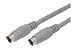 Molded Cable, Mini DIN 6 Male / Male, 1.0 ft