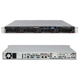 1U Rm Bb Blk Xeon-dp LGA771 32GB Fbd PCIEX8 4HS Sas 520W 2GBE