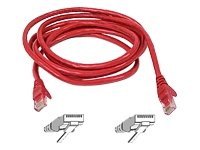 Belkin 7ft 10/100BT Fastcat5 E Utp Patch RJ45M/RJ45M  Snagless Red On Sale