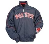 Baseball Jacket - Boston Red Sox Premier Jacket by Majestic font color=#990000
