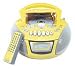 Sony Portable 1-Piece AM/FM/CD Cassette Boombox (CFDE75YELLOW)