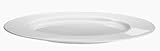 IMAGE OF ASA-Selection A Table 11-Inch White Bone China Rimmed Dinner Plate, Set of 4