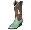 Ariat Ladies 12 'Manzanita' Western Boots - Turquoise & Cocoa