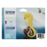 Epson T048 Six Pack (Black, Cyan, Magenta, Yellow. Light Cyan, Light Magenta)
