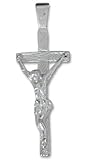 Sterling Silver Large Crucifix Charm