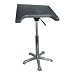 Savage PT-105 Pneumatic Posing Table with 360 Rotation, Black Matte Finish.
