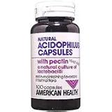 American Health Acidophilus Capsules 100 cap ( Eight Pack)