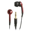 Ifrogz Earpollution Plugz Earbuds Red Three Earfit Pieces Crisp Sound Direct Ear Deliverys