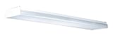 UPC 037949000174 product image for Lighting by AFX LW232R8 Low Profile 2-32 Watt T8 Wrap Light Fixture, White with  | upcitemdb.com